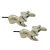 Dog With Tail Pet Cufflinks