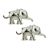 Elephant Animal Zoo Cufflinks
