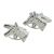 Horses Head with Crystal Equestrian Cufflinks