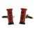 Red Post Box Postmans Cufflinks
