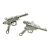 Gun Pistols Cufflinks