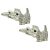 Crystal Scottie Dog Pet Cufflinks