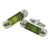 Green Spirit Level Builders Carpenters Cufflinks
