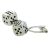 Satin Finish Casino Dice Cufflinks