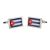 Cuba Flag Bordered Cufflinks