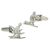 Skier Winter Sport Cufflinks