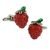Strawberry Fruit Food Cufflinks