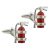 Fire Extinguisher Cufflinks
