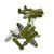 Coloured Aircraft Aeroplane Cufflinks