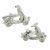 Large High Detail Scooter Cufflinks