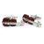 Brown Violin Music Cufflinks