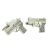 Crystal Pistols Gun Cufflinks
