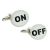 On/Off Electricians Cufflinks