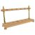 Metal Pillar 6 Position  Light Camwood Pipe Rack (1)