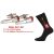 X2AJ472+X6S020 Red Guitar Music Set Cufflinks & Socks