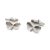 Satin Irish  Shamrock Cufflinks