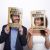 Husband & Wife Wanted Poster Frame Style Photo Props (TDZ5)
