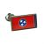 USA American TENNESSEE State Flag Lapel Pin Badge