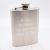 4oz Brushed Metal Hip Flask (engravable)