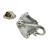 Stingray Pewter Lapel Pin Badge (DWC)