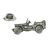 Military Jeep English Pewter Lapel Pin Badge