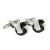 Black & White Knot Classic Cufflinks