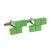 Computer Retro Block Game Green Cufflinks