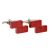 Computer Retro Block Game Red Cufflinks