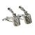Retro Studio Microphone Music Cufflinks