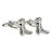 Cowboy Boots Western Line Dance Cufflinks