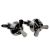 Gunmetal Propeller Aeroplane Cufflinks