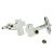 Silver Plated Memorial Cross Ashes Container Cufflinks (engravable) with choice of packaging