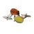 Pineapple Fruit Food Cufflinks