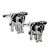 Friesian Dairy Cow Farm Animal Cufflinks