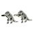 Hunting T Rex Dinosaur Cufflinks