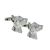 Labrador Dogs Head Pet Cufflinks (DWC)