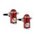 Red American Style Street Fire Hydrants Cufflinks