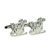 Santas Sleigh Full of Toys Christmas Cufflinks
