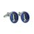 Oval Enamelled Penguin Cufflinks
