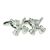 Crossed Guitars Music Instrument Cufflinks