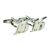 Rhodium Plated AGE 16 Cufflinks