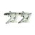 Rhodium Plated AGE 21 Cufflinks