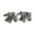 Gunmetal Farmers Tractors Cufflinks