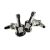 Black & White Detailed Electric Guitars Music Cufflinks
