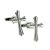 Ornate Design Christian Cross Religion Cufflinks