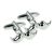 Value Saver Moustache Design Cufflinks