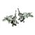 Bats with Red Crystal Eyes Cufflinks