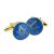 Blue & Gold Enamelled Masonic Freemason Cufflinks