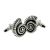 Ammonite Fossil Cufflinks