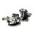 Antique Finish Viking Longboat Museum Cufflinks